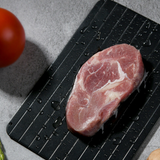 VEYUNA Defrosting Tray, 9-Inch Rapid Thawing Plate for Meat & Food Prep