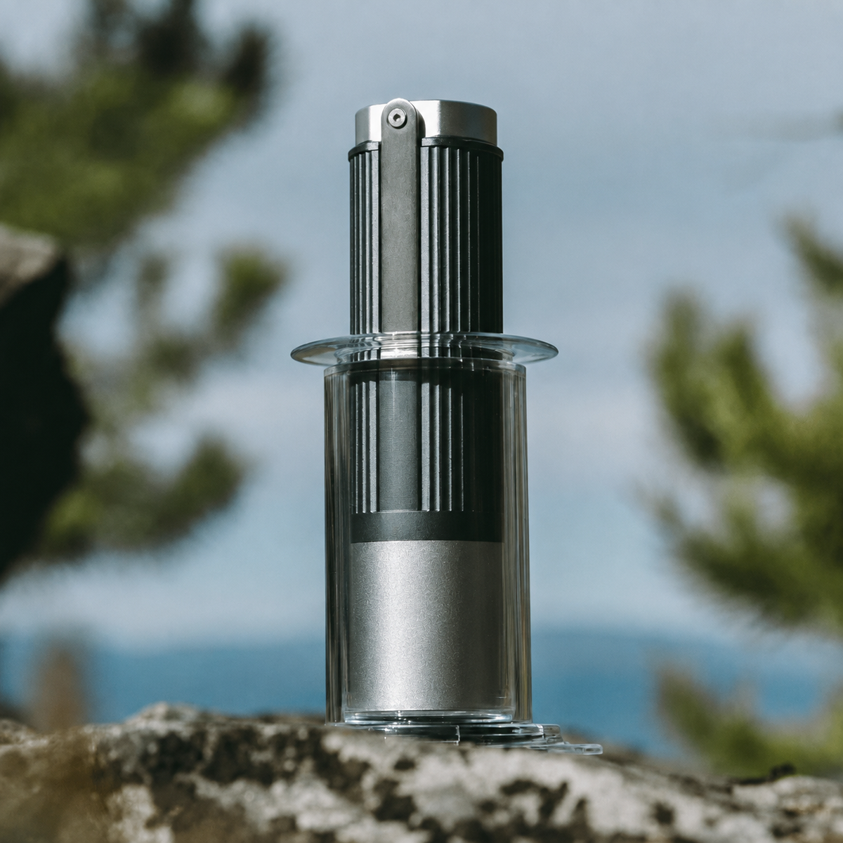 VEYUNA Manual Coffee Grinder – Stainless Steel Burr, Portable Hand Grinder, Home