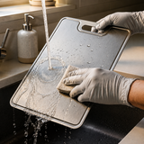 VEYUNA Titanium Cutting Board – Anti-Microbial Surface for Fresh Food Prep