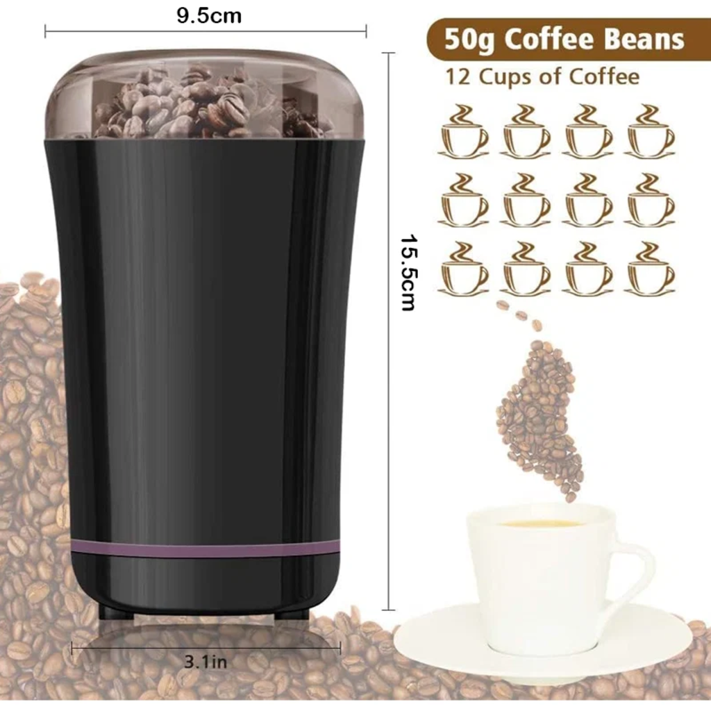 VEYUNA Electric Grinder – Compact High-Speed Mill for Food and Treat Prep