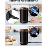 VEYUNA Electric Grinder – Compact High-Speed Mill for Food and Treat Prep