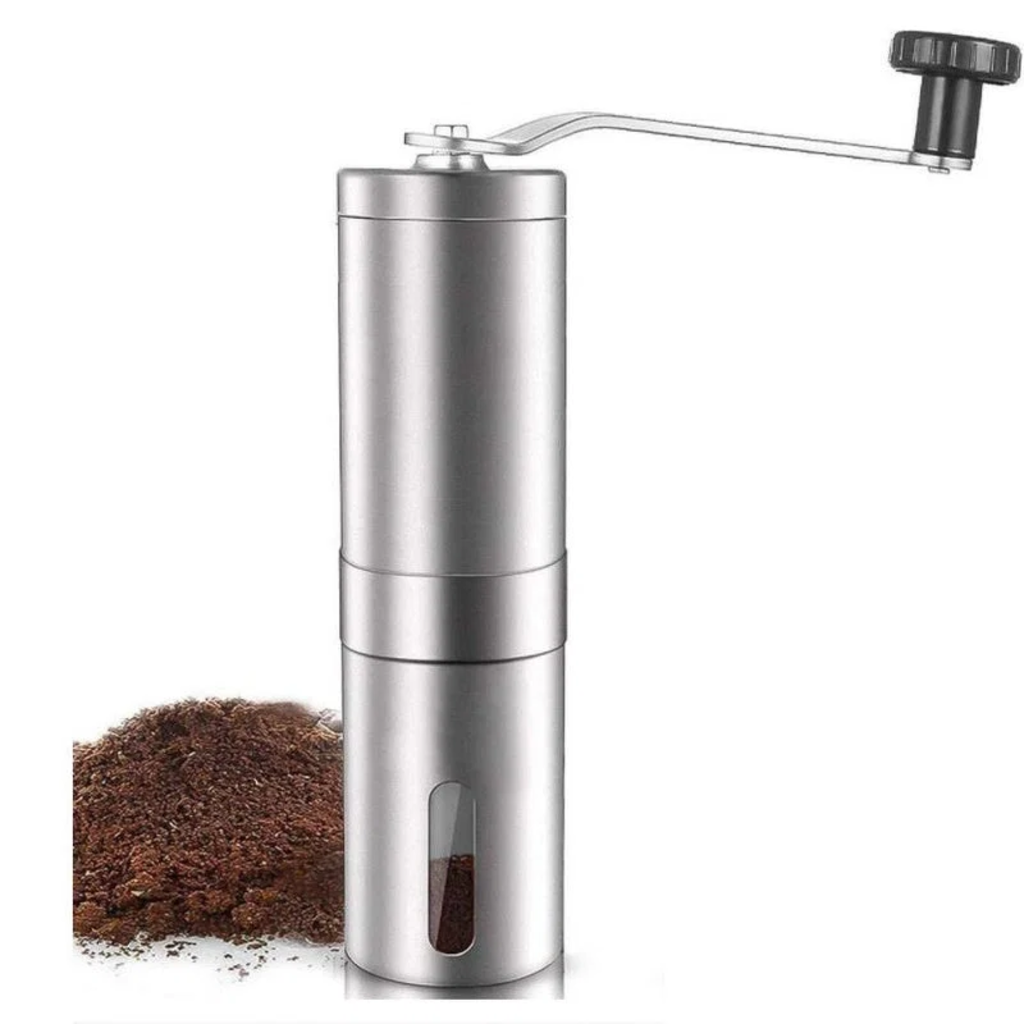 VEYUNA Manual Grinder – Stainless Steel Hand Mill for Food & Treat Prep
