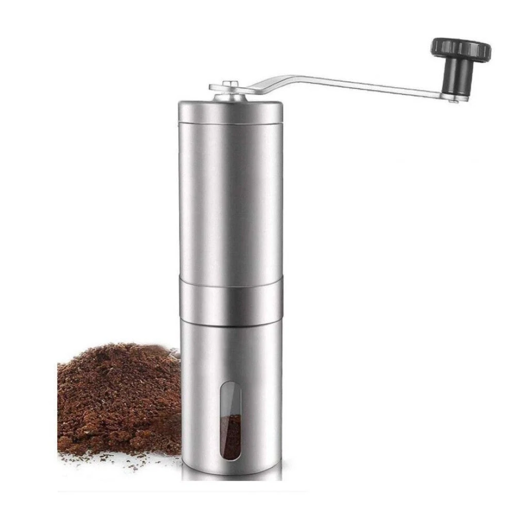 VEYUNA Manual Grinder – Stainless Steel Hand Mill for Food & Treat Prep