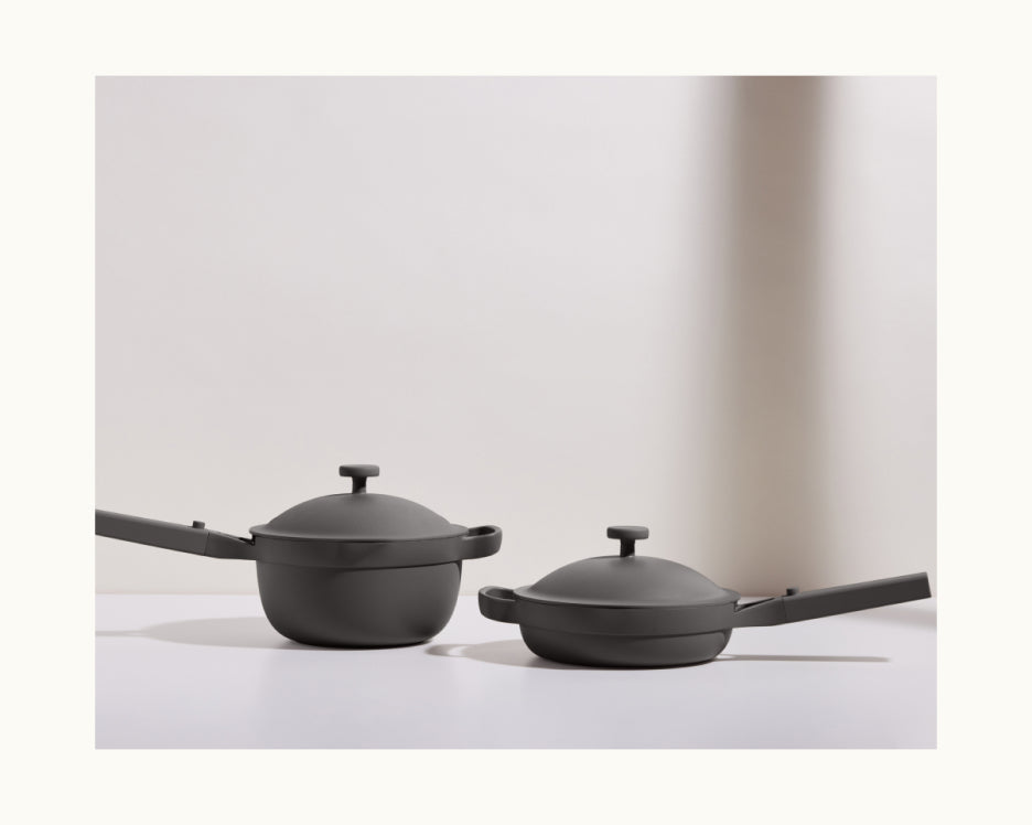 VEYUNA Cookware Set – 28cm Hybrid Frying Pan & Lid for Cooking