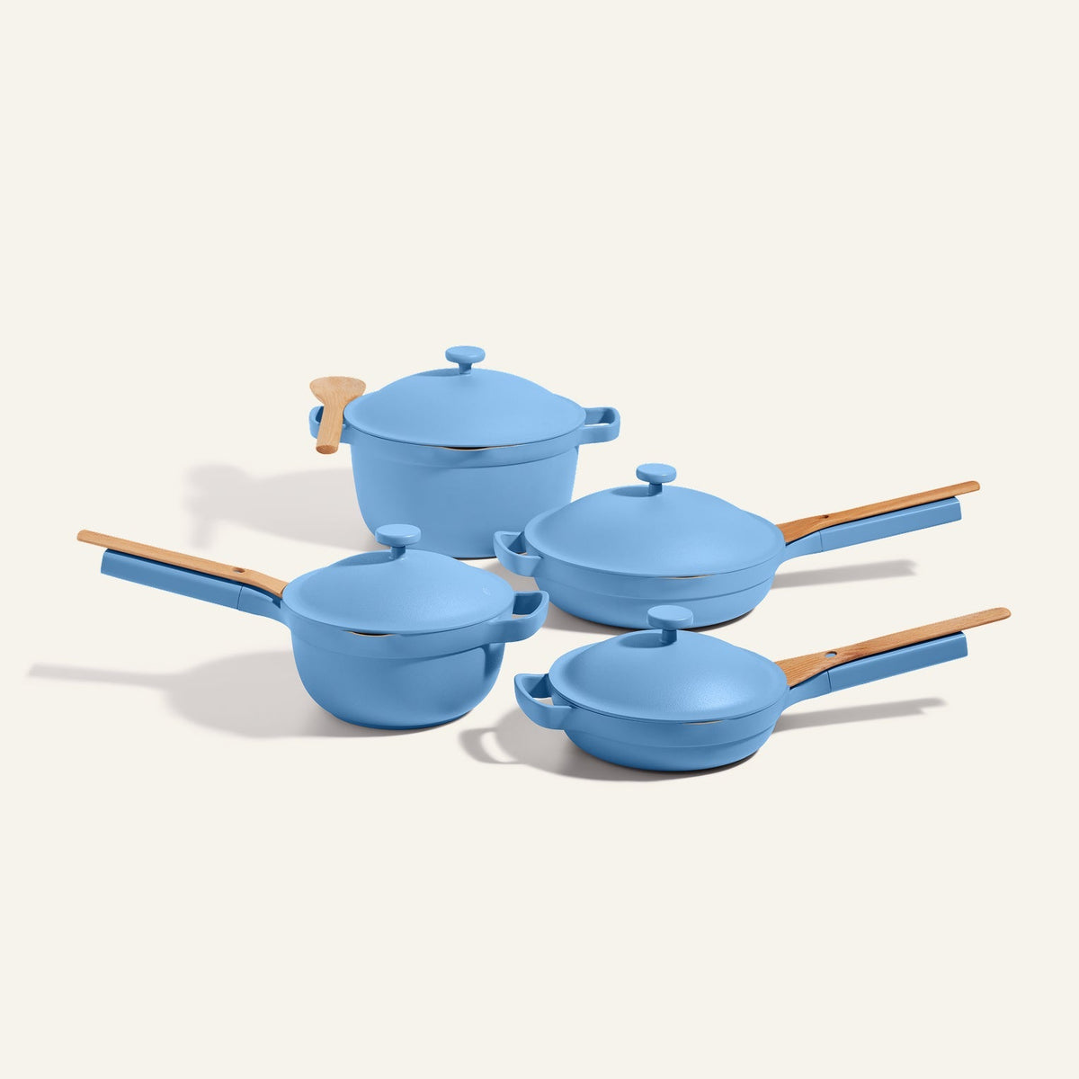 VEYUNA Cookware Set – 28cm Hybrid Frying Pan & Lid for Cooking