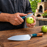 VEYUNA 2-Piece Kitchen Knife Set Chef & Paring Knives with Ergonomic Handles