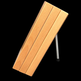 VEYUNA Knife Block - Beech Wood Storage Stand for Food Prep Knives