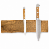VEYUNA Magnetic Knife Strip - Oak Wood, Holds 7 Knives, Food Prep Storage