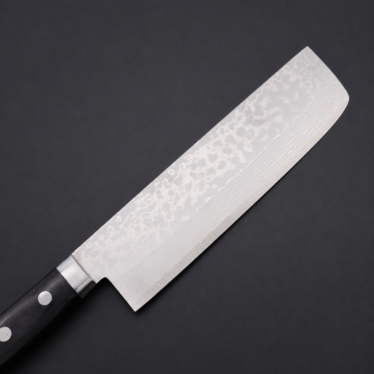 VEYUNA Nakiri Knife 165mm – VG-10 Damascus Steel for Fresh Food Prep