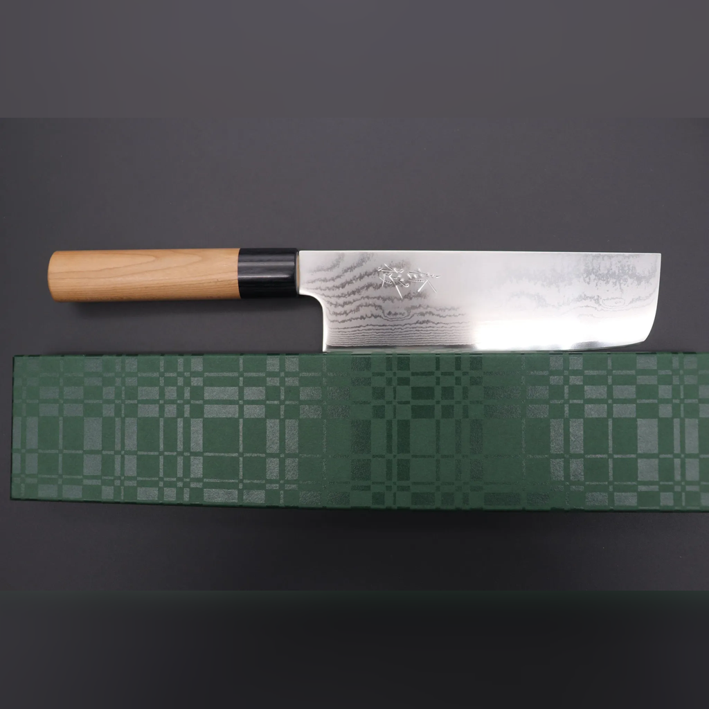 VEYUNA Nakiri Knife 165mm – Japanese Steel for Fresh Food Prep