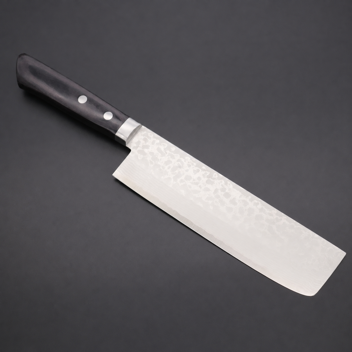 VEYUNA Nakiri Knife 165mm – VG-10 Damascus Steel for Fresh Food Prep