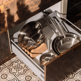 VEYUNA Lid Organiser – Space-Saving Food Cookware Storage Rack