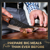 VEYUNA Chef Knife 11-Inch – Ultra-Sharp Japanese Blade for Fresh Food Prep