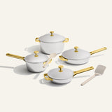 VEYUNA Cookware Set – Titanium Non-Stick Cooking Pots & Pans Set