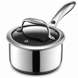 VEYUNA 1L Hybrid Nonstick Saucepan with Lid - Induction Food Prep Pot