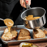 VEYUNA 1L Hybrid Nonstick Saucepan with Lid - Induction Food Prep Pot