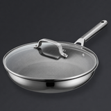 VEYUNA Frying Pan & Lid – 28cm Hybrid Non-Stick Cooking Pan