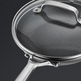 VEYUNA Frying Pan & Lid – 28cm Hybrid Non-Stick Cooking Pan