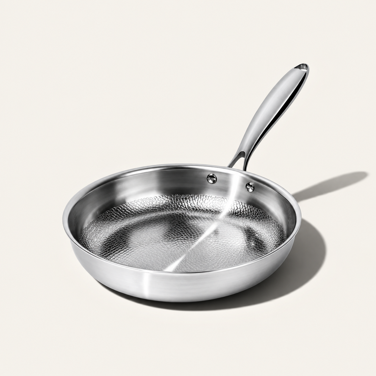 VEYUNA Titanium Hammered Frying Pan Pro – Mini Skillet for Food & Treat Prep