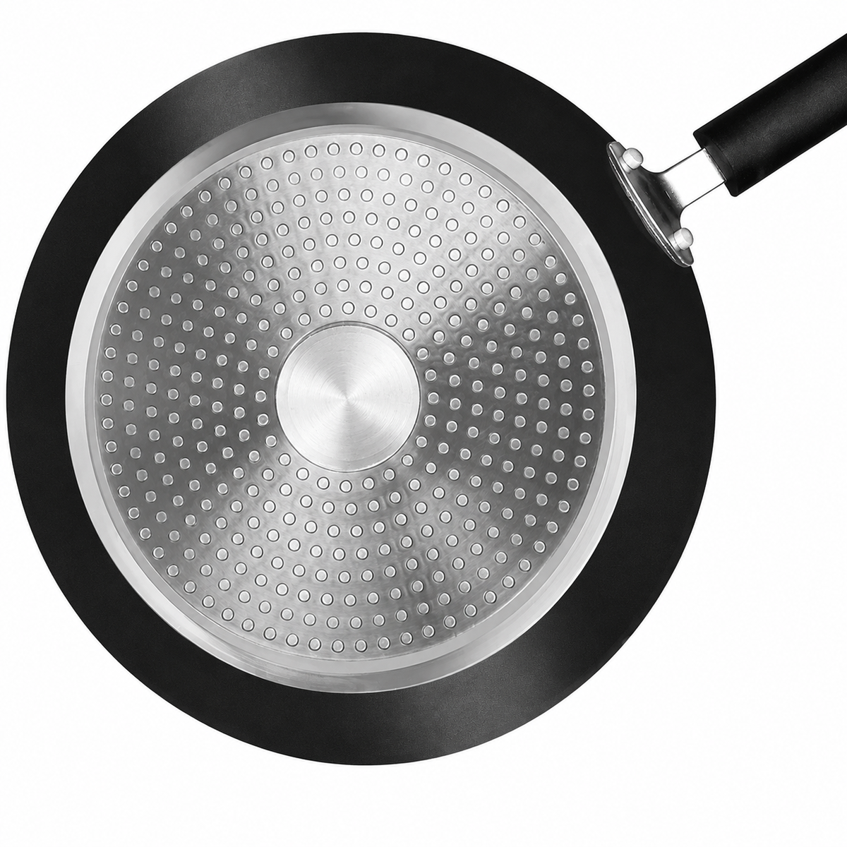VEYUNA Frying Pan Set, 3-Piece Nonstick Induction Skillets for Food Prep