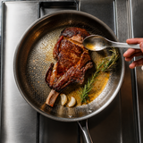 VEYUNA Titanium Hammered Frying Pan Pro – Mini Skillet for Food & Treat Prep