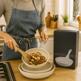 VEYUNA Frying Pan Set – 3-Piece Nonstick Cookware, Induction Ready, Easy Clean, Home