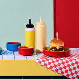 VEYUNA Dinnerware Set 16-Piece – Colorful Plates & Bowls for Dining