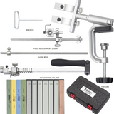 VEYUNA Knife Sharpening System – 10-Stone 360° Precision Sharpener for Food Prep