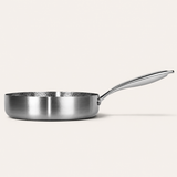 VEYUNA Titanium Hammered Deep Pan 20cm - Durable Food Prep Cookware