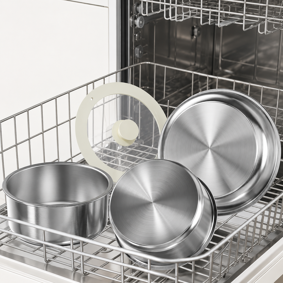 VEYUNA Cookware Set – 10-Piece Stainless Steel Nonstick Set for Food Prep