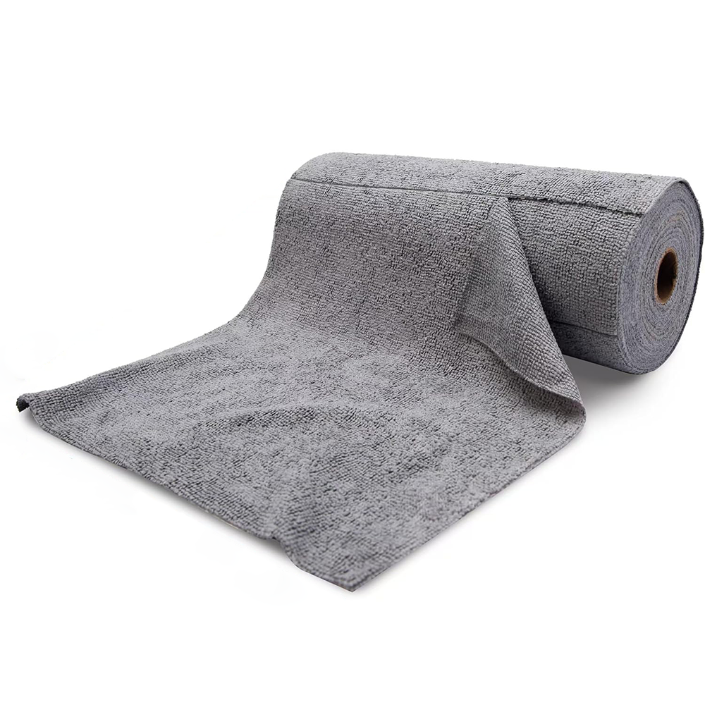 VEYUNA Microfiber Cleaning Cloth Roll – 50 Reusable Kitchen Wipes