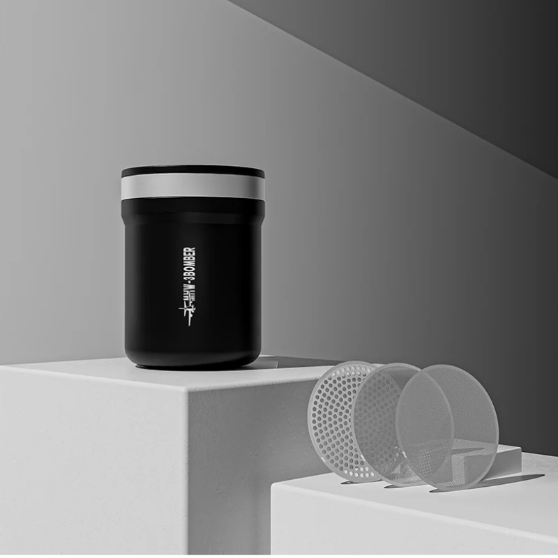 VEYUNA Powder Shaker, 3-in-1 Mesh, Magnetic Lid for Coffee & Treat Prep