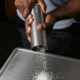 VEYUNA Salt Mill – Adjustable Stainless Steel Grinder for Meal Prep Kitchens