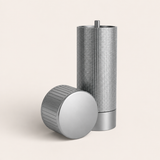 VEYUNA Salt Mill – Adjustable Stainless Steel Grinder for Meal Prep Kitchens