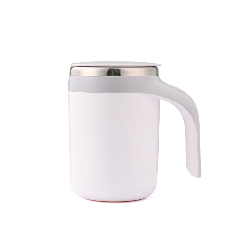 VEYUNA Self-Stirring Coffee Mug - Magnetic Mixing Cup with Lid for Kitchen & Kitchen Use