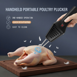 VEYUNA Electric Poultry Plucker – Portable Chicken Feather Remover for Food Prep