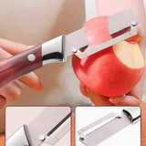 VEYUNA Multi-Function Peeler – Food Vegetable & Fruit Prep Peeler, Stainless Steel Blade