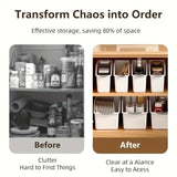 VEYUNA Storage Bin – Large-Capacity Food & Supply Organiser with Easy-Pull Handle