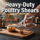 VEYUNA Multifunctional Kitchen & Kitchen Scissors – Heavy-Duty Stainless Steel