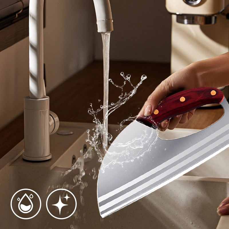 VEYUNA Cleaver Knife – Lightweight Ergonomic Food Prep Blade for Meat & Vegetables