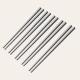 VEYUNA Titanium Chopsticks Set – Reusable Utensils for Meal Prep & Portioning