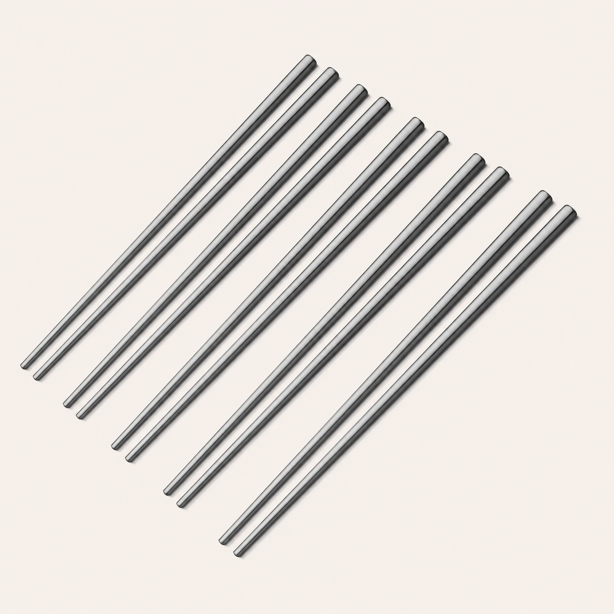 VEYUNA Titanium Chopsticks Set – Reusable Utensils for Meal Prep & Portioning
