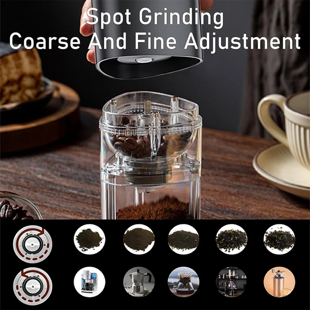 VEYUNA Electric Grinder – USB Rechargeable for Fresh Food and Treat Prep